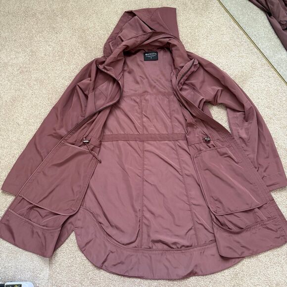 Athleta Drip Drop Jacket Hearth Rose Size Small LIKE NEW Water Repellent - Picture 5 of 12
